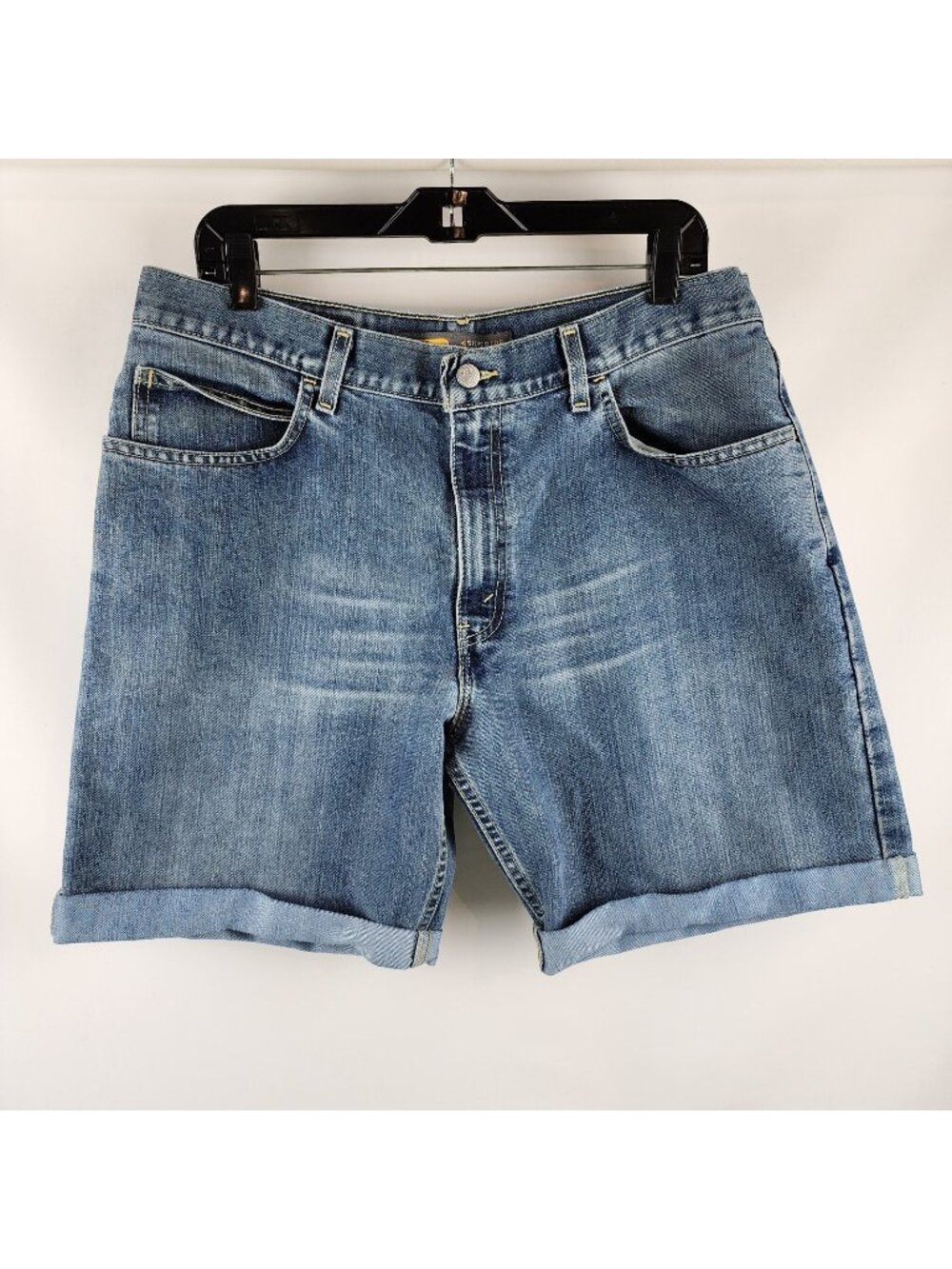 Vintage Levi's Silvertab Shorts Mens 34 Low + Loose Y2k Denim DIY Cut Off Jean